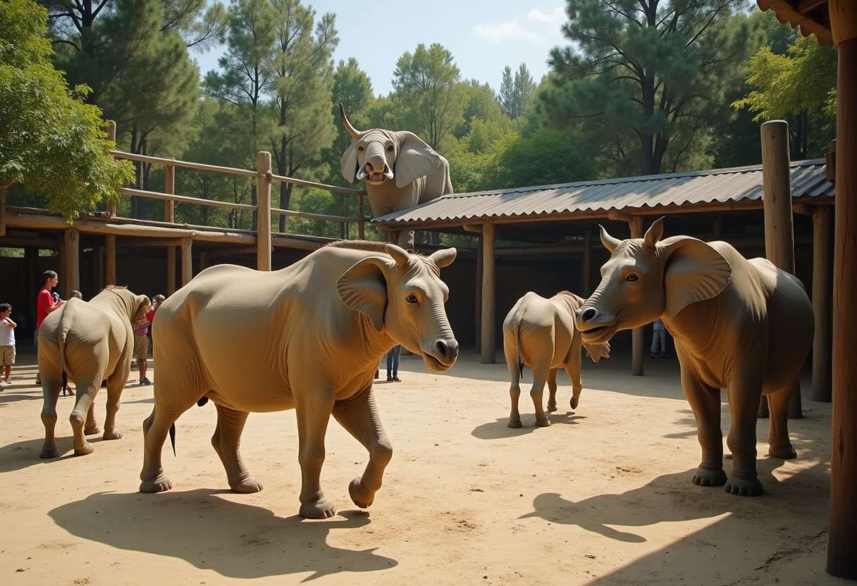 zoo  famille