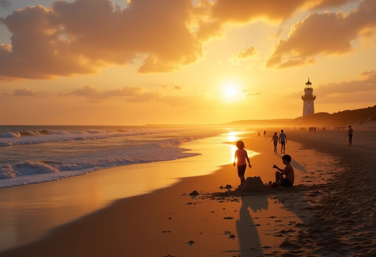 plage biscarrosse