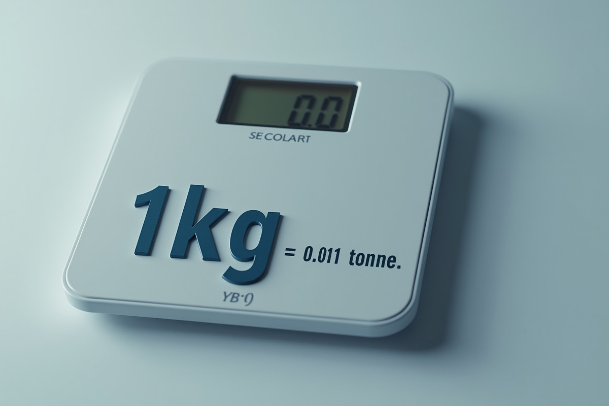 1 kg en tonne : l énigme des unités de mesure